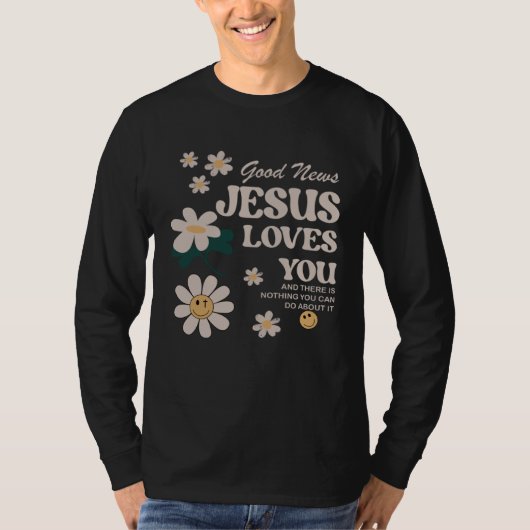 Good News Jesus Love You Tシャツ (正面)