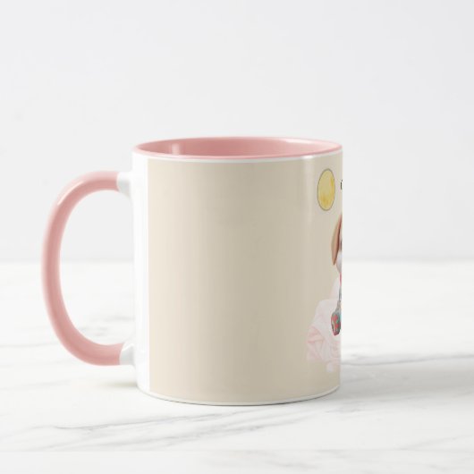 Good Night Puppy Mug マグカップ (左)