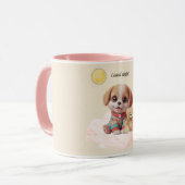 Good Night Puppy Mug マグカップ (正面左)