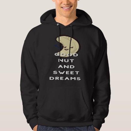 Good Nut And Sweet Dreams Nut  Pun Joke Nuts パーカ (正面)