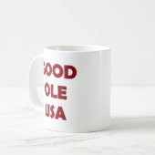 Good Ole USA, Red-Coffee Mug コーヒーマグカップ (正面左)
