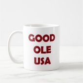 Good Ole USA, Red-Coffee Mug コーヒーマグカップ (左)