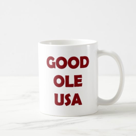 Good Ole USA, Red-Coffee Mug コーヒーマグカップ (右)