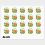 Good Reward Stickers - Turtle ラウンドシール (シート)