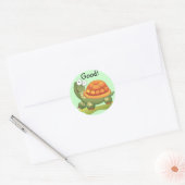 Good Reward Stickers - Turtle ラウンドシール (封筒)