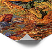 Good Samaritan (after Delacroix), Vincent van Gogh ポスター (角)