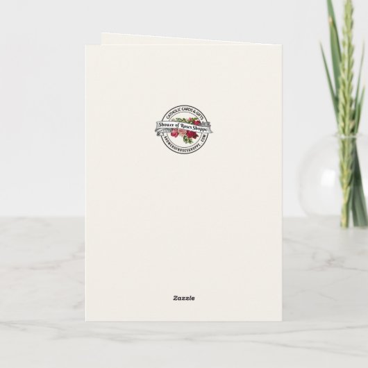 Good Shepherd Catholic Friendship Scripture カード (裏面)