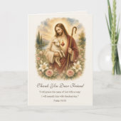 Good Shepherd Catholic Friendship Scripture カード (正面)