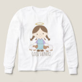 Good Shepherd Cute Christian Kids Shirt (デザイン正面)