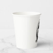 Good Shepherd Jesus Vintage Engraving Faith Shirt  紙コップ (右)