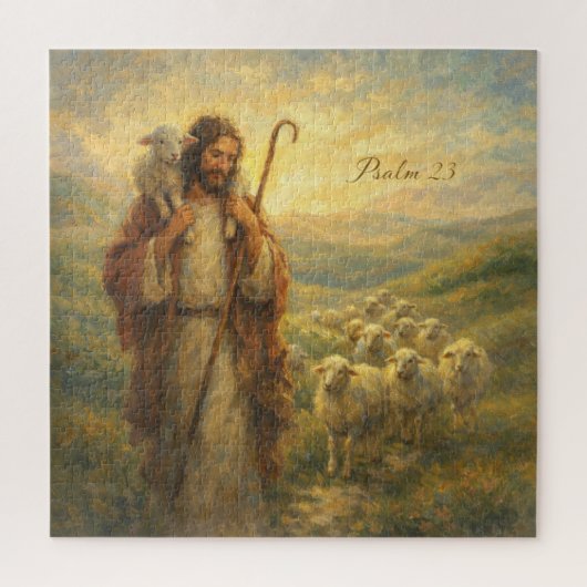 Good Shepherd Jesus Wall Decor ジグソーパズル (縦)