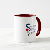 Good Snakes Share Forbidden Apples マグカップ (正面右)