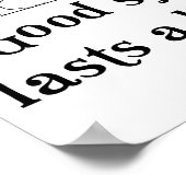 Good Speech Good Clothes Schoolことわざポスター ポスター (角)