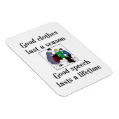 Good Speech SchoolことわざFlexiマグネット マグネット (右側)