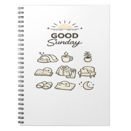 GOOD SUNDAY | リラックスしたスローライフのデザイン | LUNIO™ ノートブック