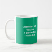 Good Teachers Know Coffee Mug コーヒーマグカップ (左)