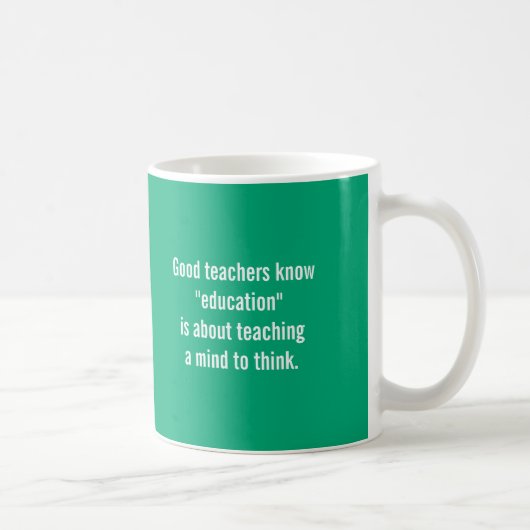 Good Teachers Know Coffee Mug コーヒーマグカップ (右)