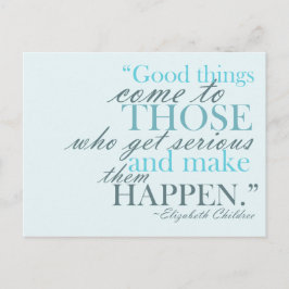 Good Things 来やる気を起こさせるPostkage ポストカード
