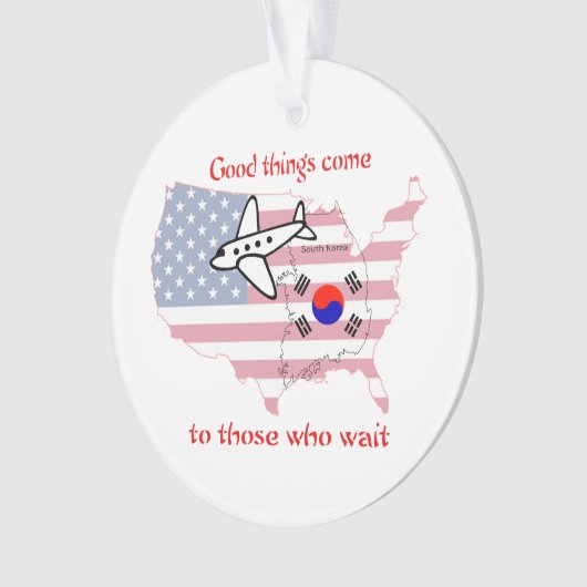 Good Things 来 - Korean Adoption オーナメント (正面)