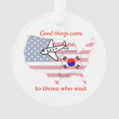 Good Things 来 - Korean Adoption オーナメント (正面)