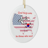 Good Things 来 - Korean Adoption セラミックオーナメント (右)