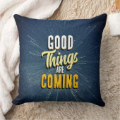 Good Things are Coming クッション (ブランケット)