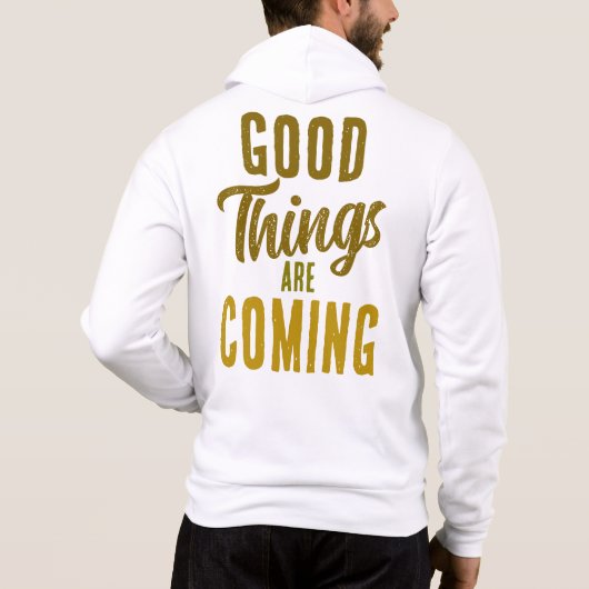 Good Things Are Coming ☀️ パーカ (裏面)
