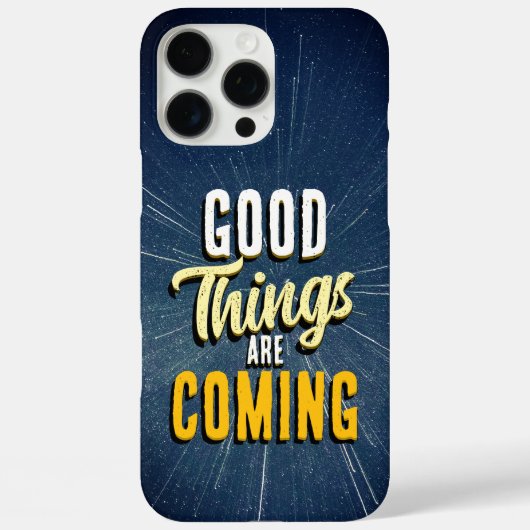 Good Things are Coming Case-Mate iPhoneケース (裏面)