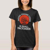 Good Things Come In Small Packages Backprint Bonsa Tシャツ (正面)