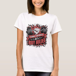 Good Things Health来 to体 Builder GYM Tシャツ