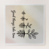 Good Things Take Time ジグソーパズル (横)