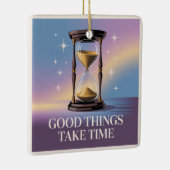 Good Things Take Time セラミックオーナメント (右)