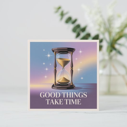 Good Things Take Time 招待状 (スタンド正面)
