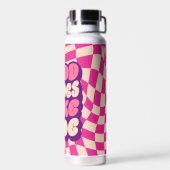 Good Things Take Time - Bold Bubble ウォーターボトル (背面)