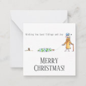 Good tidings and Joy ノートカード (正面)