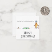 Good tidings and Joy ノートカード (正面/裏面インサイチュ)