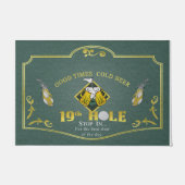 Good Time Cold Beer Mat, Golf ドアマット (正面)
