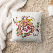 Good time of Pillow クッション (ブランケット)
