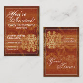 Good Times招待状カード エンクロージャーカード (正面/裏面)