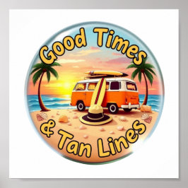 Good Times and Tan Linesデジタルダウンロード – Perfec ポスター