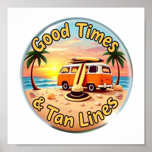 Good Times and Tan Linesデジタルダウンロード – Perfec ポスター (正面)