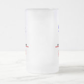 Good Times Beer Me Time フロストグラスビールジョッキ (中央)