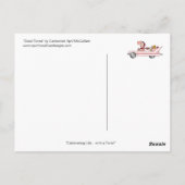 GOOD TIMES Cartoonハガキby April McCallum ポストカード (裏面)