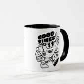 Good Times for Tea | ミニマルレトロティー恋人 マグカップ (正面右)