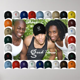 Good Times Poster from I'm G Clothing ポスター