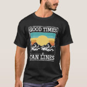 Good Times & Tan Lines Glamping Tシャツ (正面)