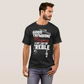Good Tromone Players Stay Out Of Treble - Jazz Mu Tシャツ (正面フル)