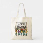 Good Trouble トートバッグ (裏面)