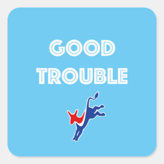 Good Trouble Stickers スクエアシール
