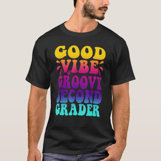 Good Vibe & Groovy 2年生、Schの初日 Tシャツ (正面)